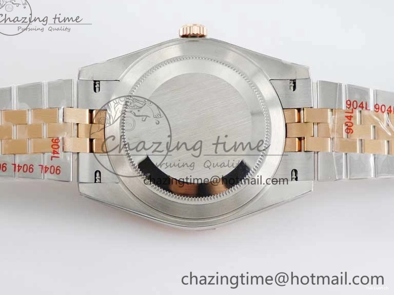 VR3235 904L Green on 126331 Edition Dial SS Bracelet RG Best 41 Steel TWF Jubilee 1:1 RG SS DateJust Roman Gray 0421